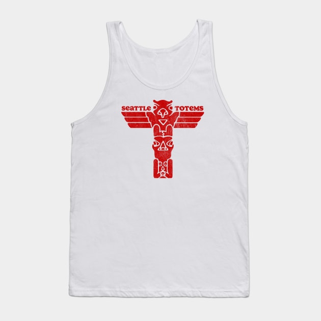 Defunct Seattle Totems Hockey 1958 Tank Top by LocalZonly